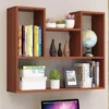 Modern-wooden-wall-mount-bookcase-1